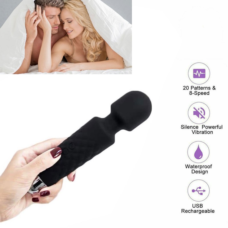 Mini Powerful Cordless Massage Magic Body Wand Personal Massager Waterproof USB gallery
