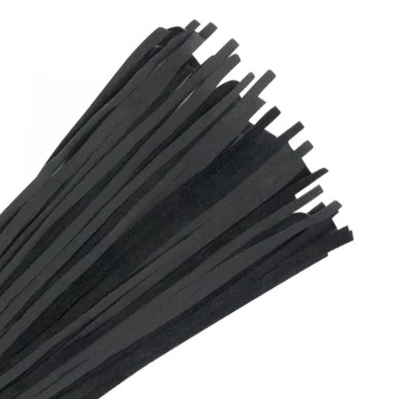 Real Cowhide Leather Flogger 35 Tails Impact Handmade Handle Cosplay Accessory gallery