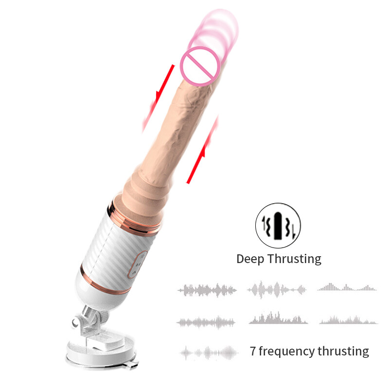 Gun Sex Machine Automatic cock Masturbation Toy Vibrator Dildo for Adult Flesh