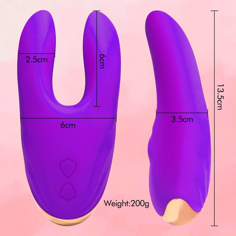 Massage device, vibrating clamp, self-pleasuring device, adult sex product gallery