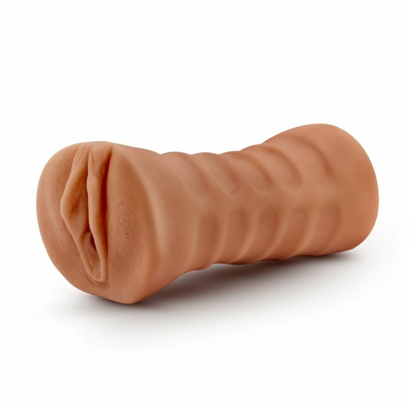 Vibrating Realistic Feel Latin Pussy Cock Stroker Sleeve Male Masturbator gallery