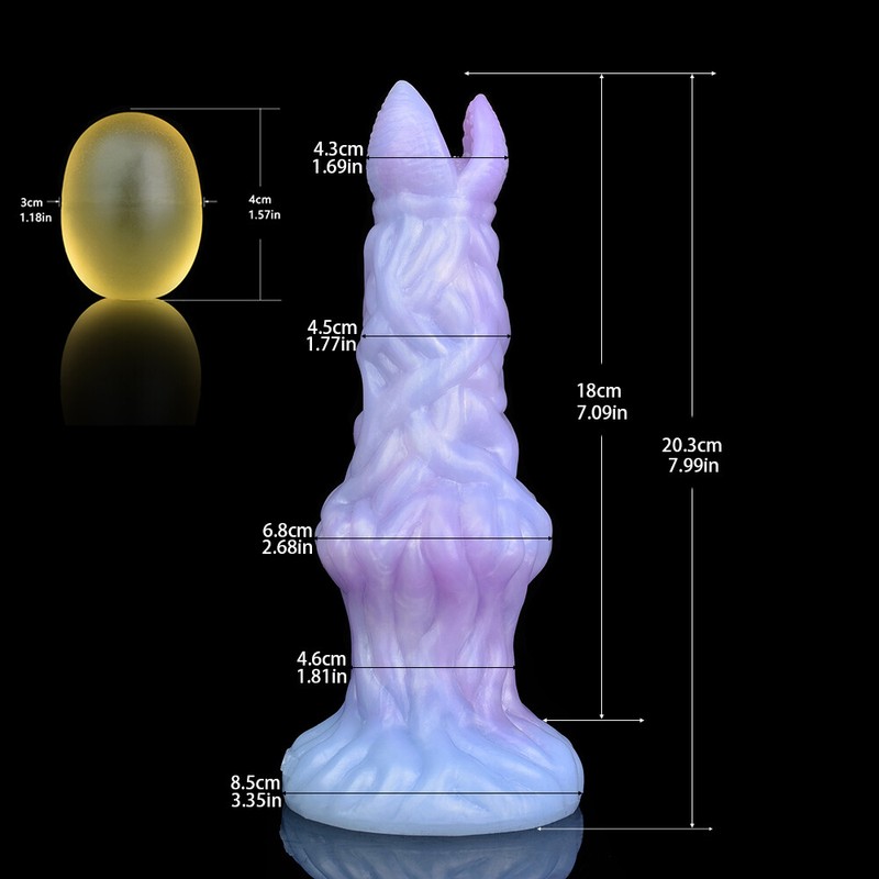 Silicone Penumatic Ovipositor Anal Sex Toy Lay Eggs Dildos Butt Plug Masturbator gallery