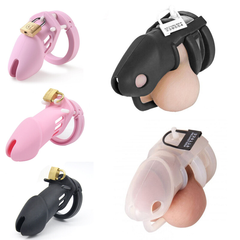 Male Penis Cock Chastity Cage Device Restraints Bondage Device BDSM Sex Toys US
