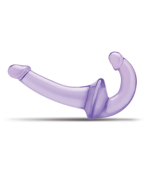 Lux Fetish Strapless Strap On Purple
