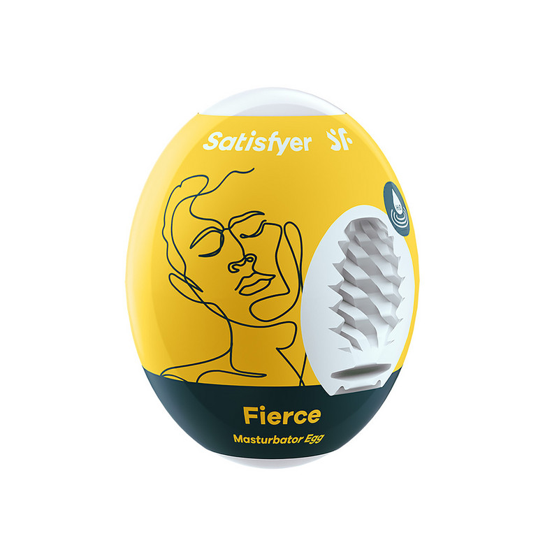 Satisfyer Fierce – Male Masturbator Egg – Yellow