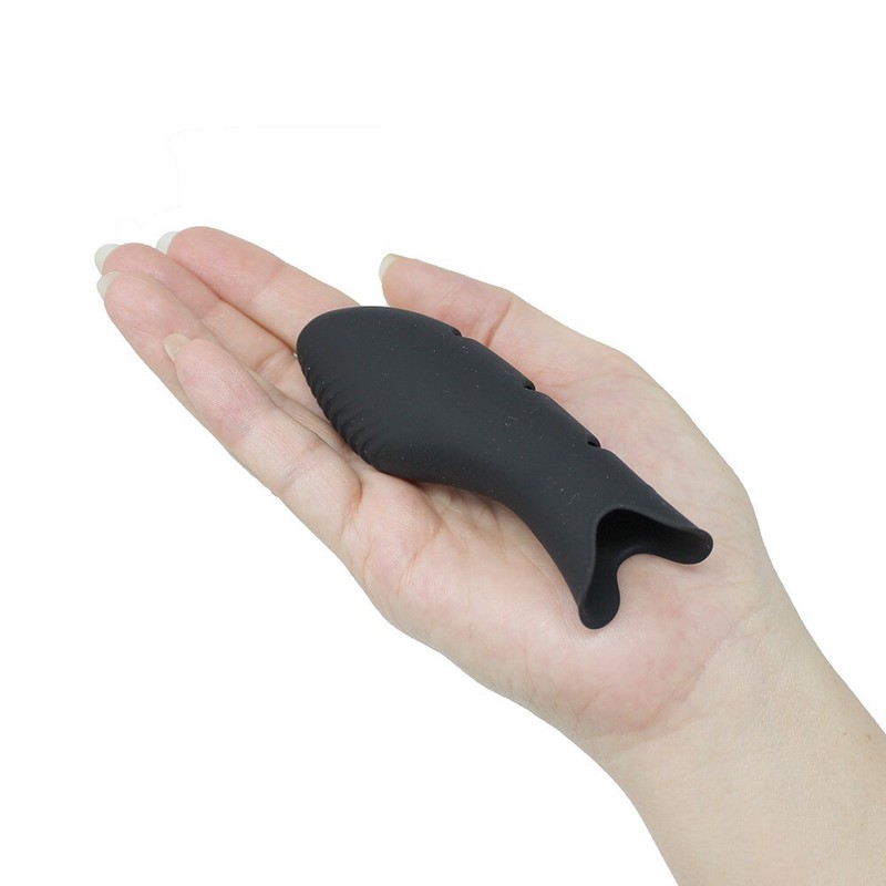 Silicone Vibrating Finger Massager Sleeve Clitoral G-spot Vibrator gallery