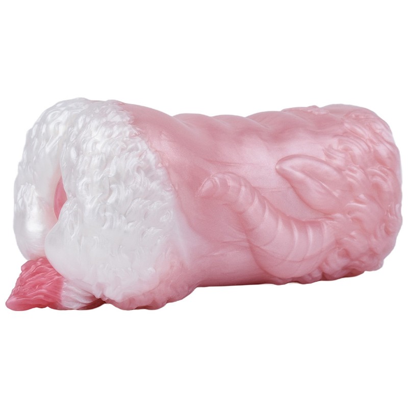Male Pink Fantasy Masturbators Doll Silicone Pocket Pussy Penis Stroker for Men gallery
