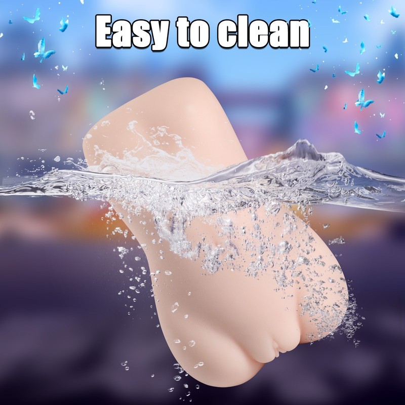 Lifelike Manual Male Masturbator Realistic Hip Butt Meiki Pussy Adult Sex Toy gallery