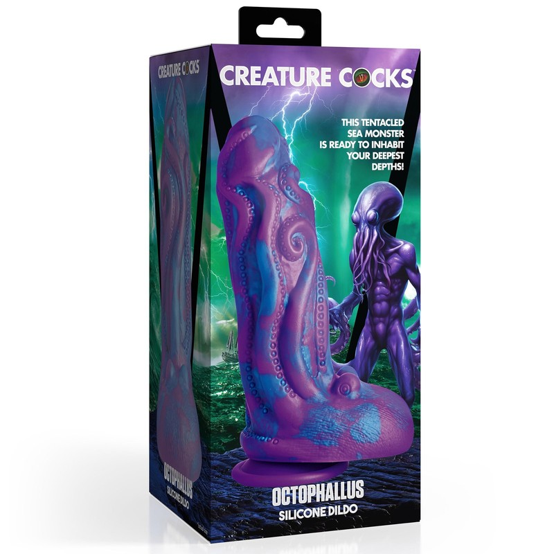 CREATURE COCKS Octophallus Silicone Dildo for Beginners, Men, Women, & Couples. gallery