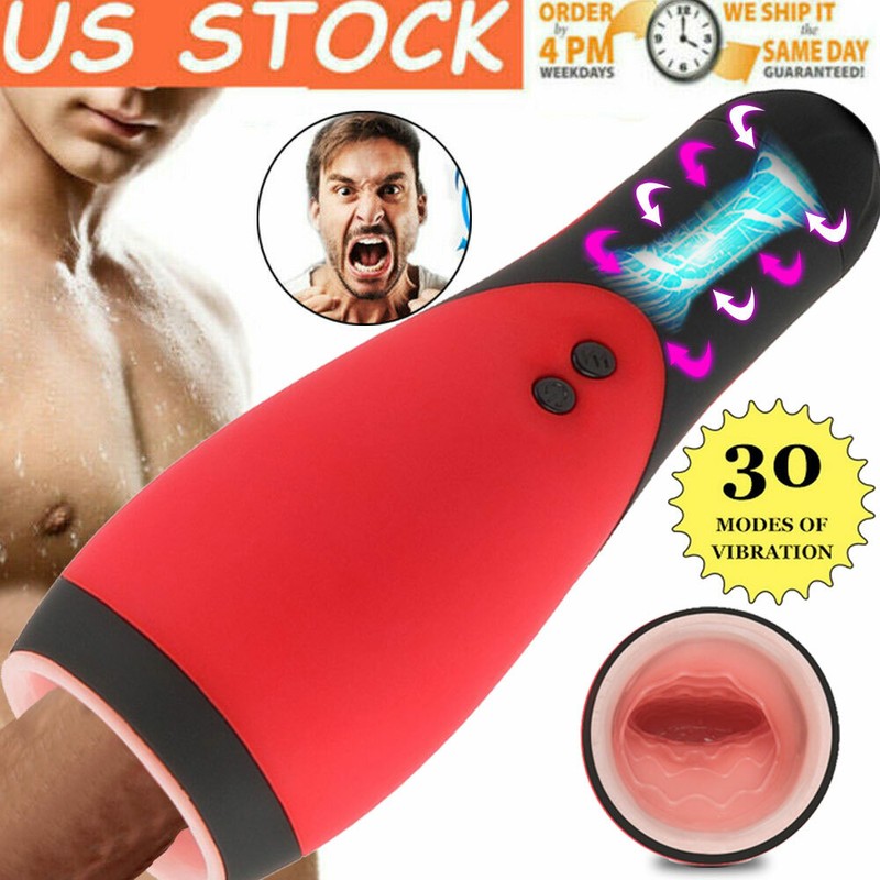 Sex Machine Blowjob Automatic Handsfree Male Masturbaters-Cup Stroker Men Toys