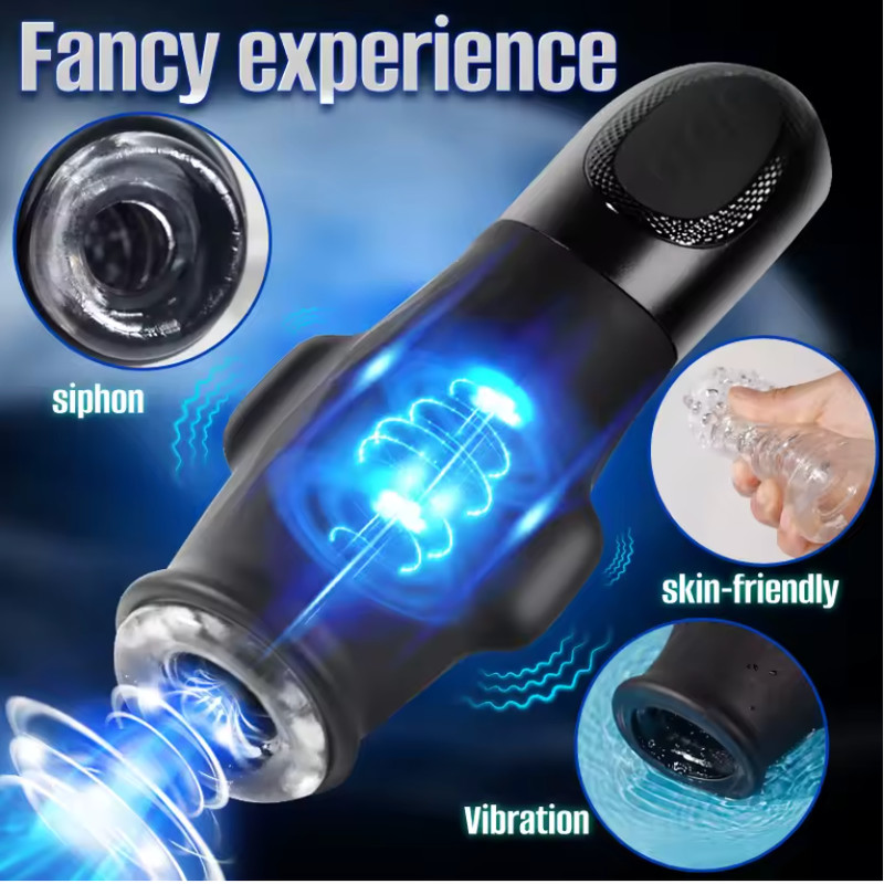 Male Masturbaters Automatic HandsFree Sucking Mastubator Cup Sex Toys for Men gallery