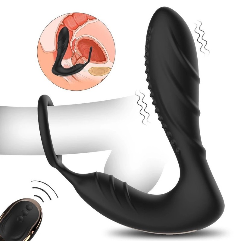 Vibrador Juguetes Sexuales Para Hombres Mujeres Tapon Anal Orgasmo Estimulacion