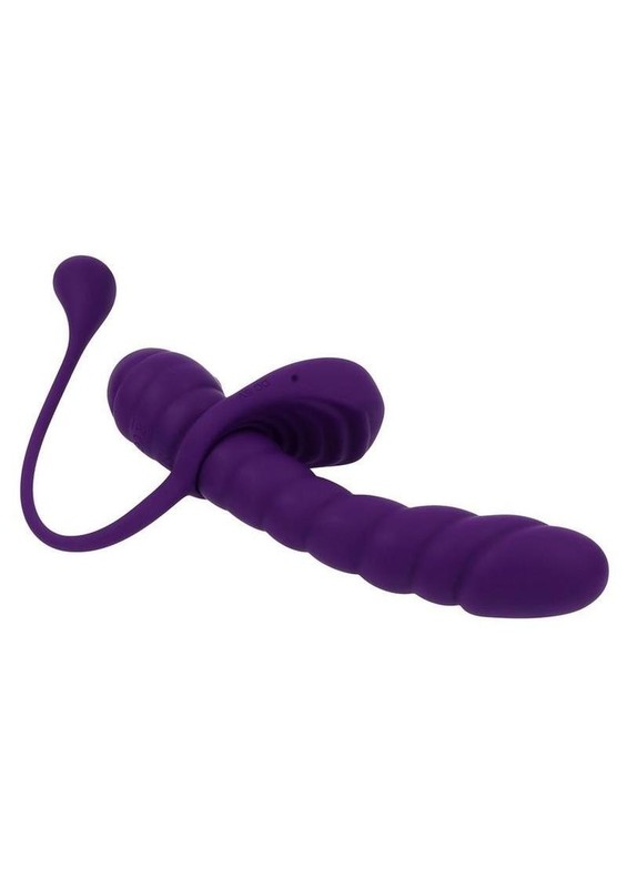 Playboy Twisted Playground Dual Vibrator with Detachable C-Ring Anal Tail gallery