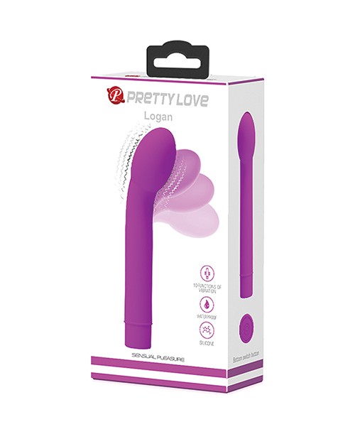 Pretty Love Logan Bendable G-Spot V*brator – Fuchsia