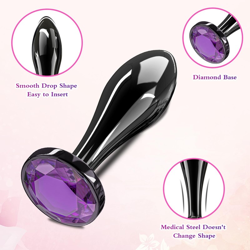 Small Anal Plug Sex Toy, Butt Plug Games,Personal Sex Toy for Adult Women,Men an gallery