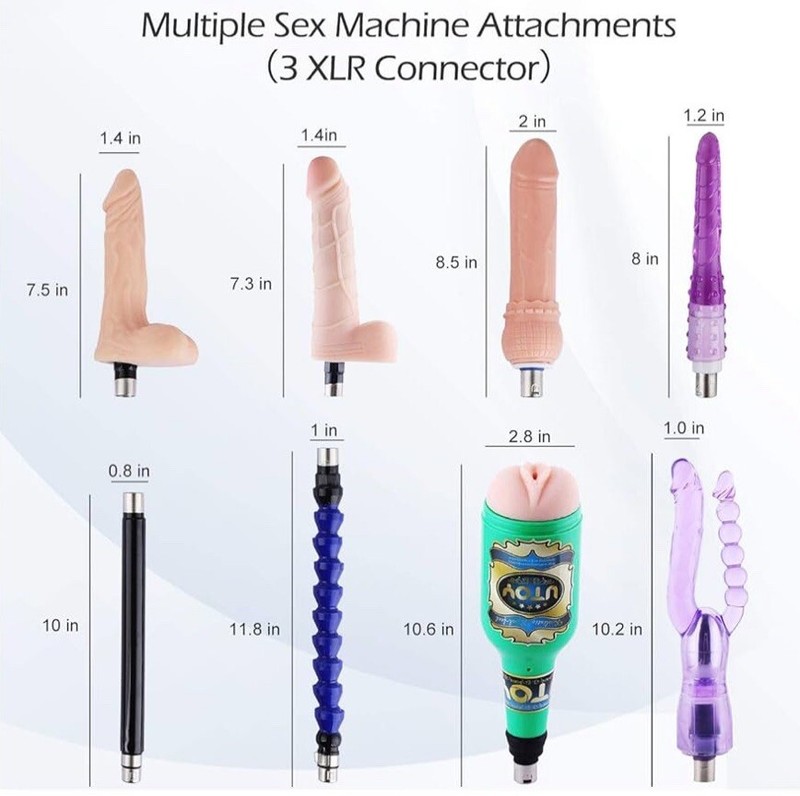 Automatic Sex Machine with Attachments gallery