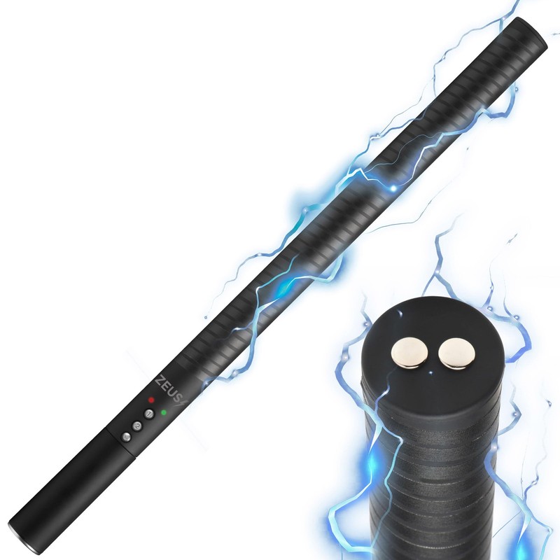 Zeus E-Stim Wand for Men, Women & Couples. 360 Degrees of Conductivity for