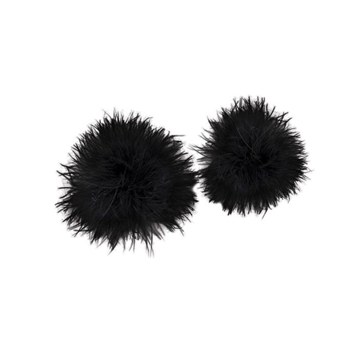 Nipplicious Furball Pasties – Black