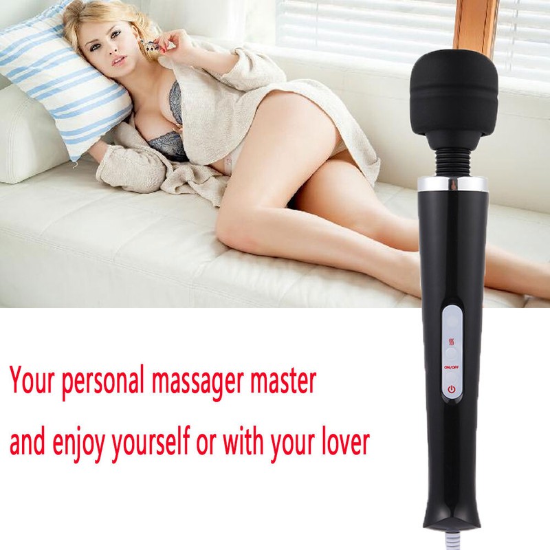 Personal Massage Multi Speed Neck Full Body Wand Massager Vibrator For Men Women gallery