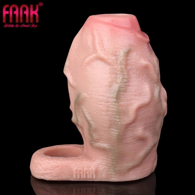 Reusable Thick Penis Extender Sleeve Extension Big Male Girth Enhancer Enlarger