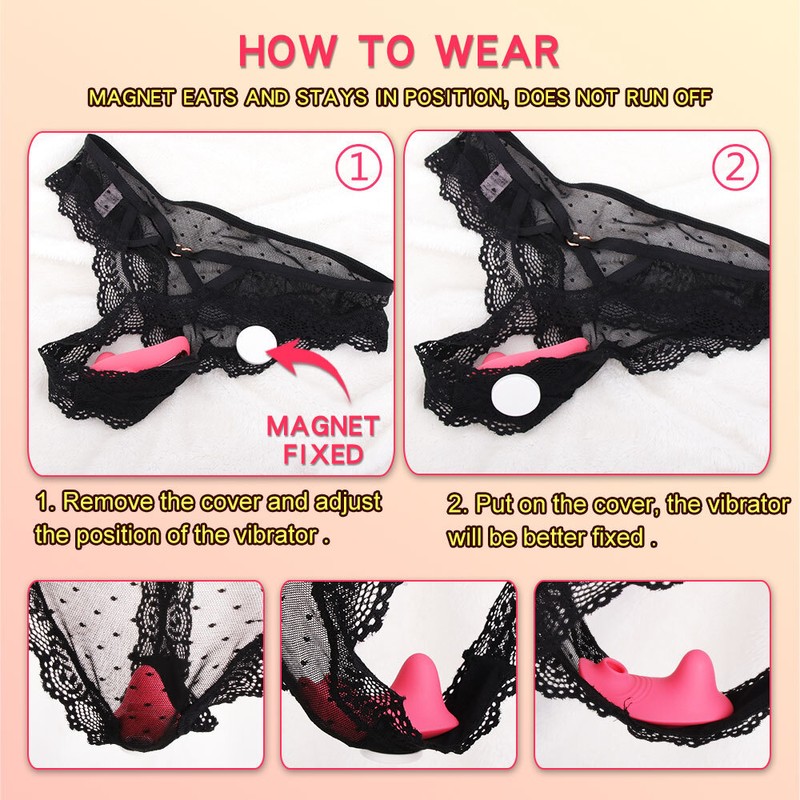 Wearable Vibrator Clit Sucking Vibrating G-spot Stimulator Sex Toys for Women gallery