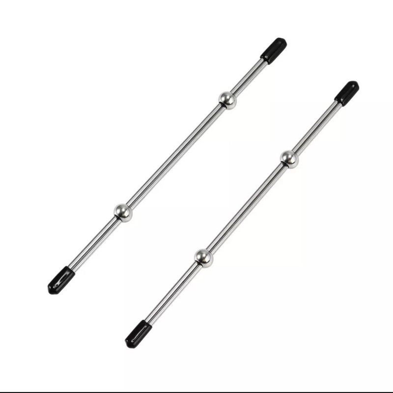 Abacus Vice Double Bar Bell Pincher Clitoris Labia Nipple Frenulum Tongue 1 Pair gallery