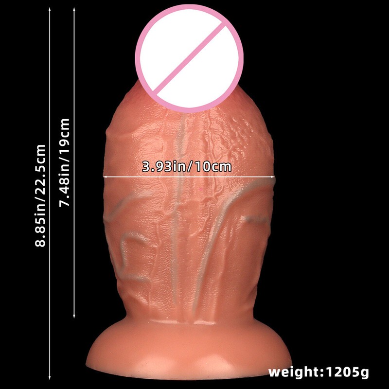 23*10CM Huge Anal Plug Liquid Silicone Dildo Big Penis Dong Sex Toys for Women gallery