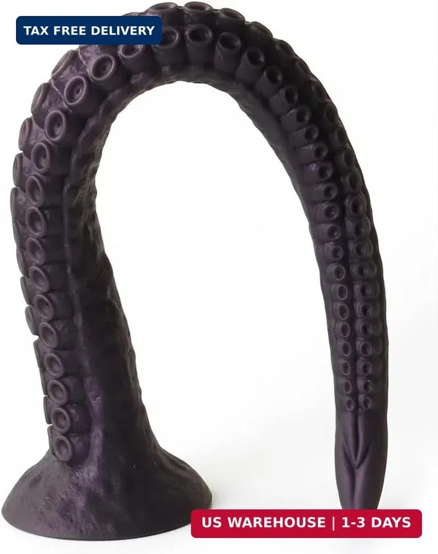 20-Inch Tentacle Dildo: Crazy-Long Anal Snake Tentacle Adventure. Monster Fantas