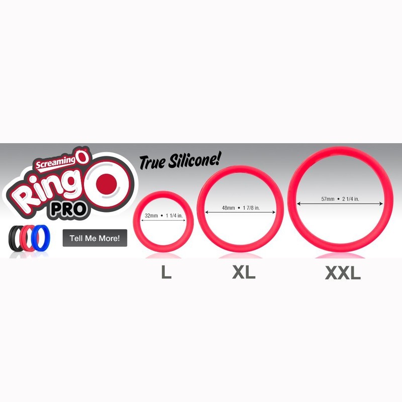 Screaming O RingO Pro XL Silicone Penis Erection Enhancer Prolong Cock Ring gallery