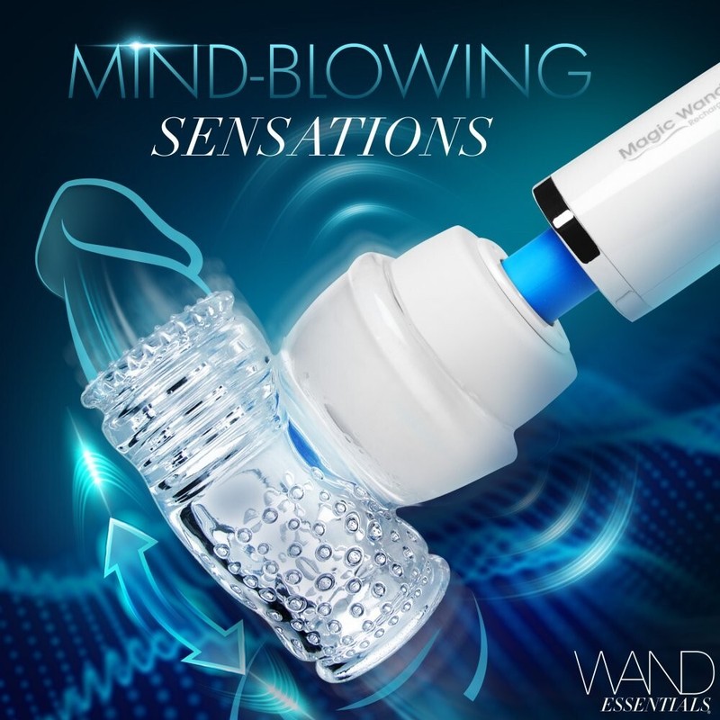 Hummingbird Masturbator Attachment Wand Accessories Adult Sex Toy Clear gallery