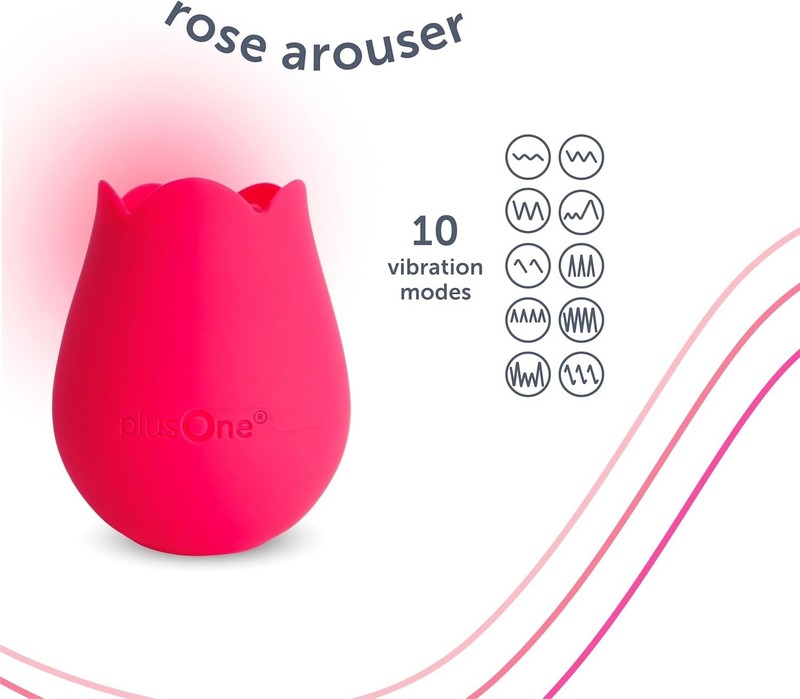 Body Safe Silicone Clitoral Stimulator with 10 Pulsating Settings and Waterproof gallery