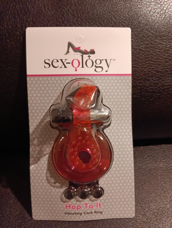 Sexology Vibrating Cock Ring plus batteries – Retail sealed – ships discrete