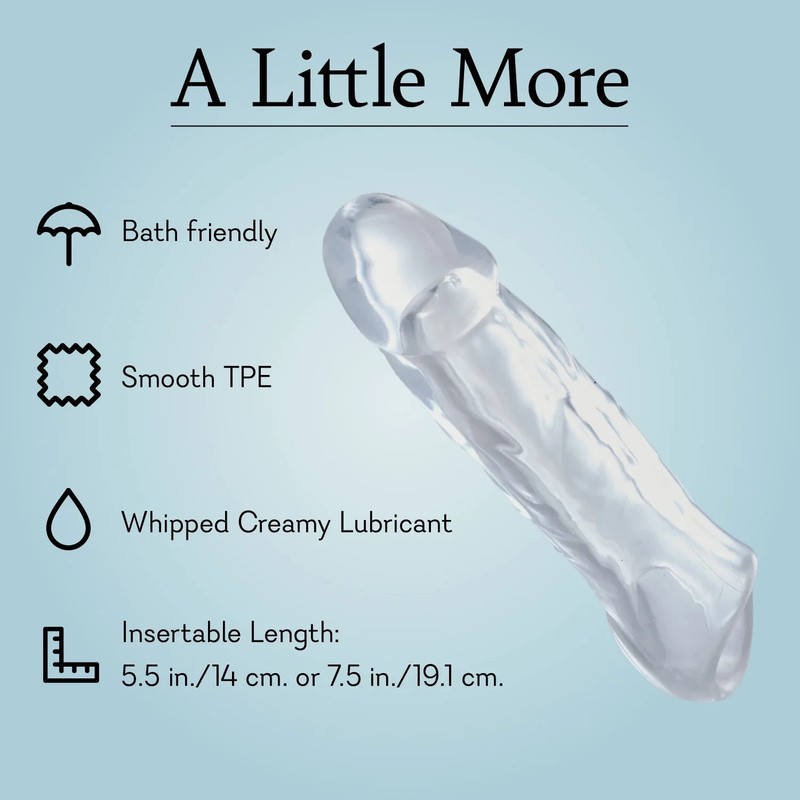 A Little More / Fit For A King- 6.5" Penis Extender - New Sealed USA gallery
