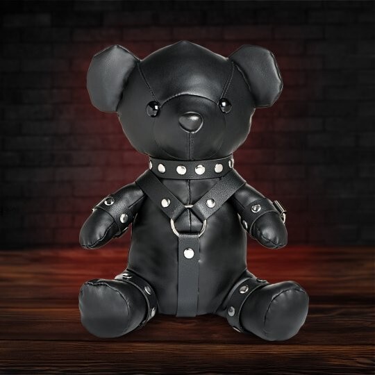 Gimp Teddy Bear – Black