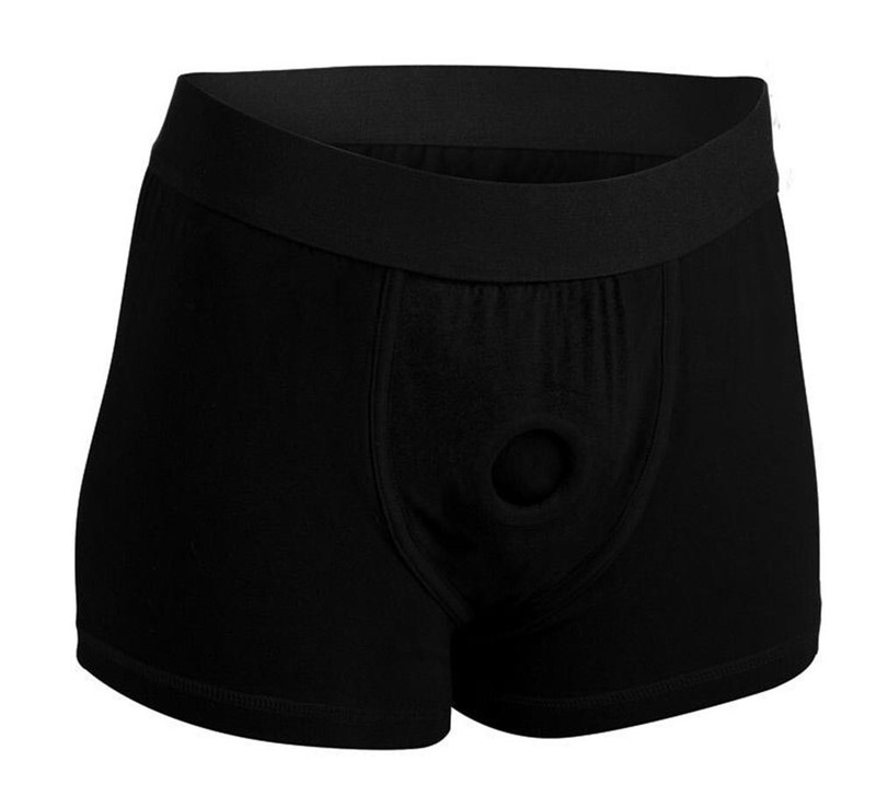 Strap On Style Harness w/ Built In O Ring Pegging Sex Toy Brief Shorts Underwear
