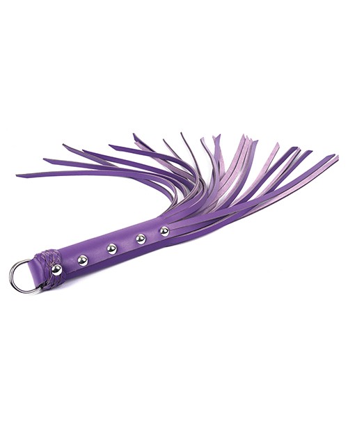 Spartacus 20&Prime; Strap Whip – Purple