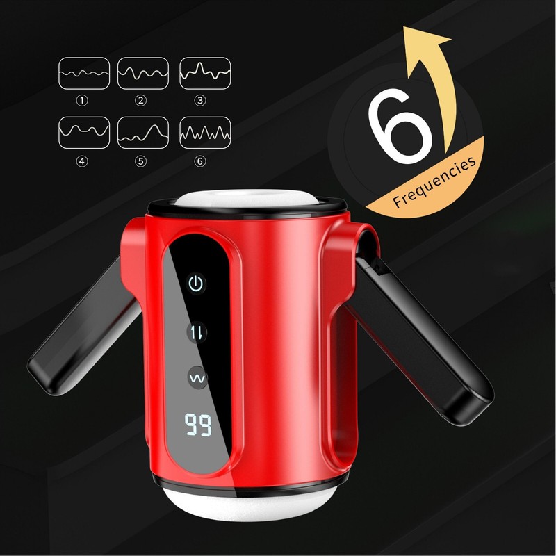 Automatic HandsFree Male Masturbaters Telescopic Cup Stroker Men Oral Sex Toys