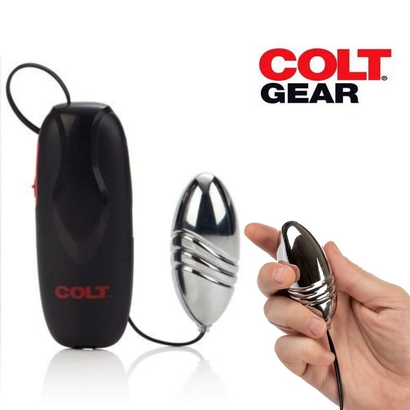 Vibrating COLT Turbo Silver Bullet Discreet Beginner Sex Toy Egg Vibrator Vibe