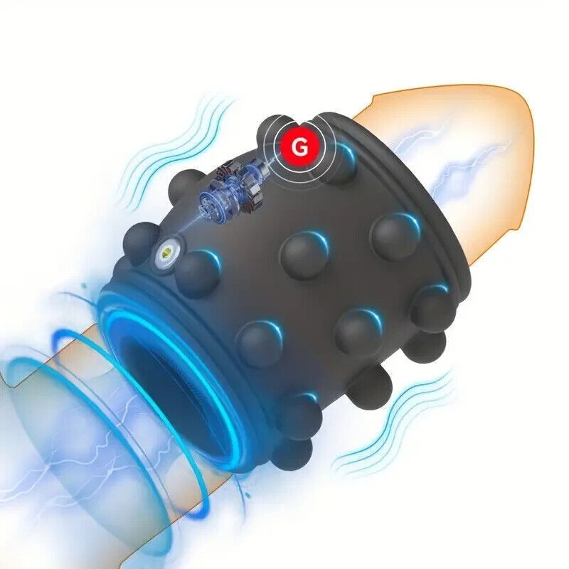Vibrating Cock Ring Penis Ring Vibrator Testicular stimulation Sex Toys For Men gallery