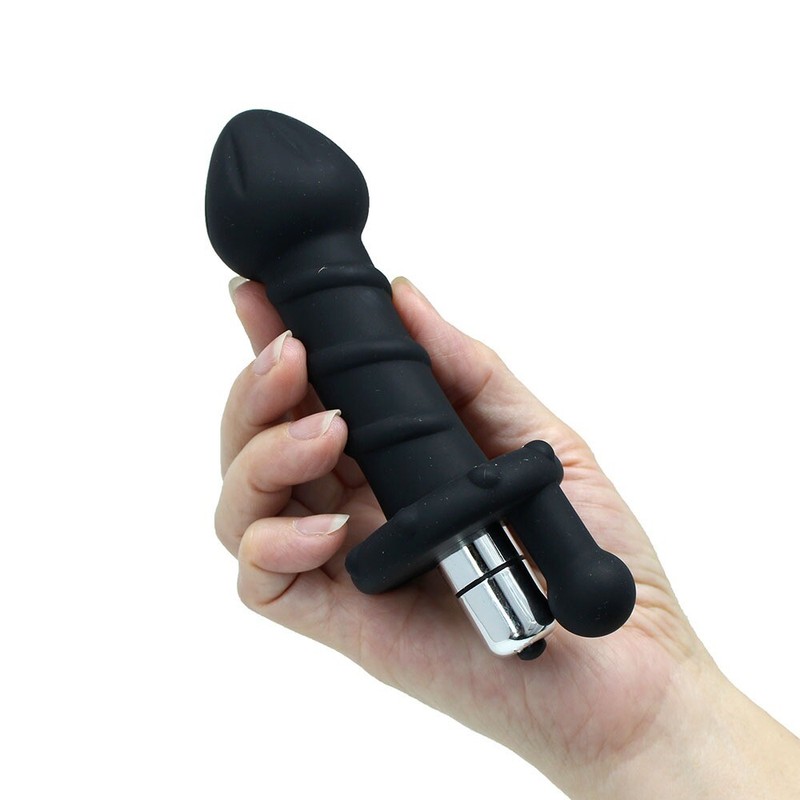 Silicone Spiral Rotator G-spot Anal Butt Plug Dildo Vibrator Prostate Massager gallery