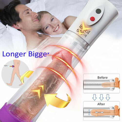 Automatic Vacuum Penis Pump Enhancer Male Masturbator Penis Enlarger Growth Toys