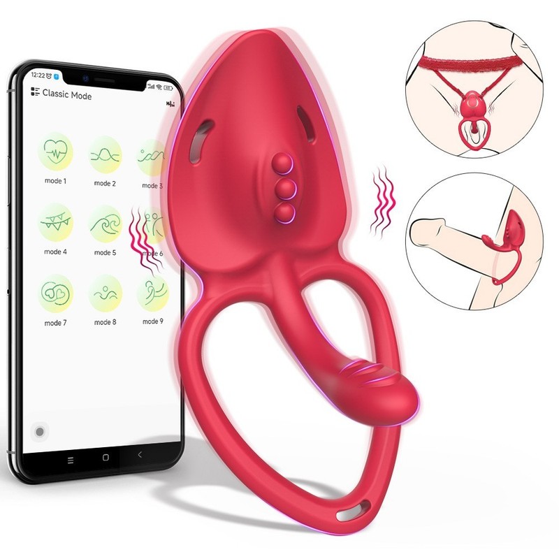 Vibrating Panties Massange Clit Stimulator G Spot Vibrator Penis Ring Sex Toys