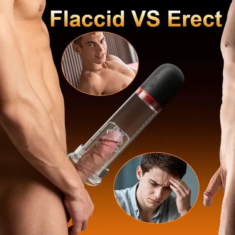 Vacuum Penis Pump Penis Enlargement Pump for ED Male Masturbator Sex Toy for Men gallery
