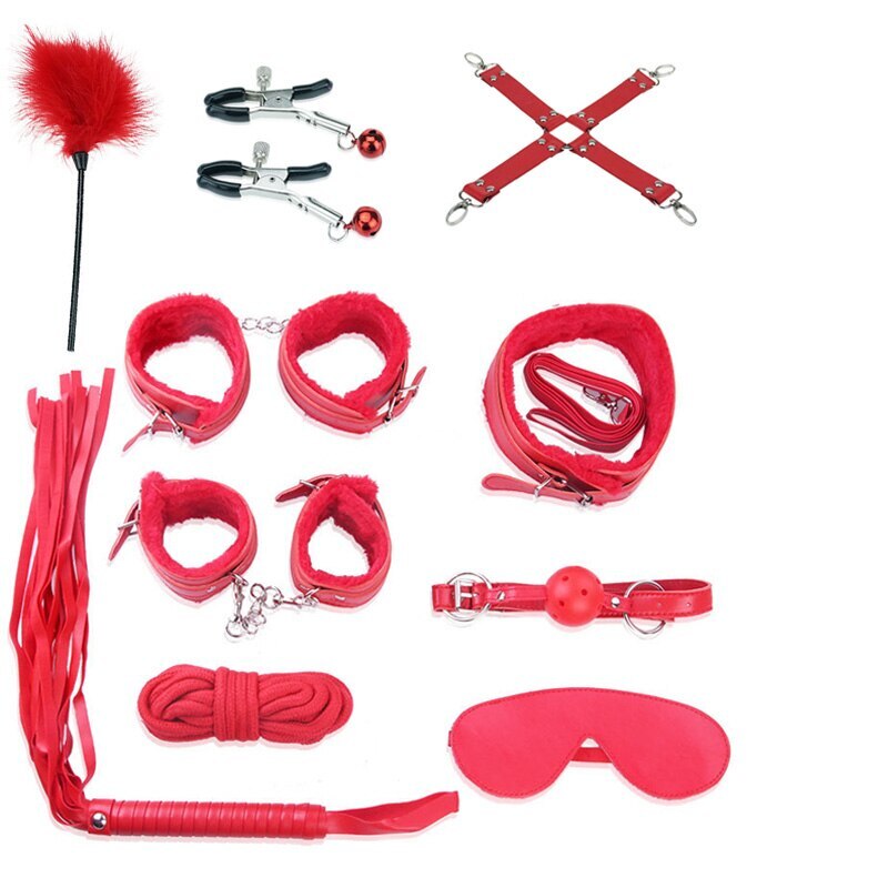 7PCS/11PCS BDSM Sex Bondage Set Adult Sexual Games Restraint Sex Toys for Couple gallery