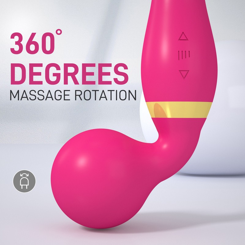 Handheld Massager Wand Vibrating Magic Therapy Motor 8 Speed 20 vibration Modes gallery