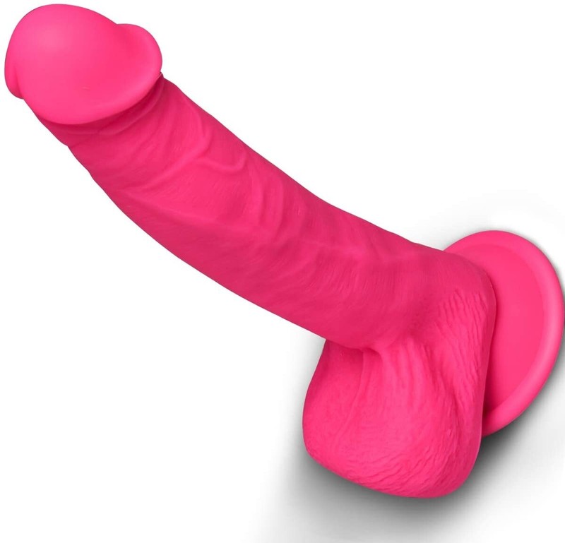 Ultra Passionate Adult Sex Toys Plastic Rubber Dildos Artificial 7inh / 9inh