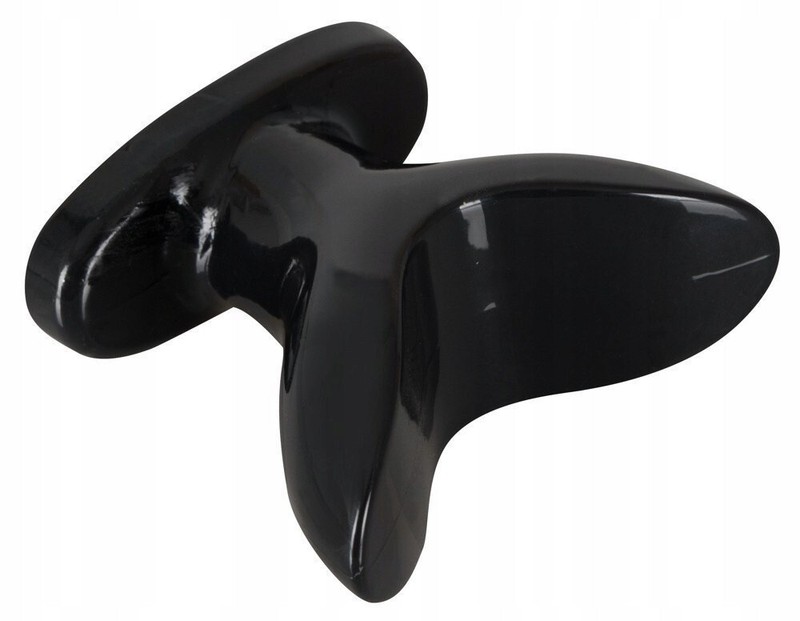 Anchor Plug TPE Black Soft Smooth Feeling Filling Wide Base gallery