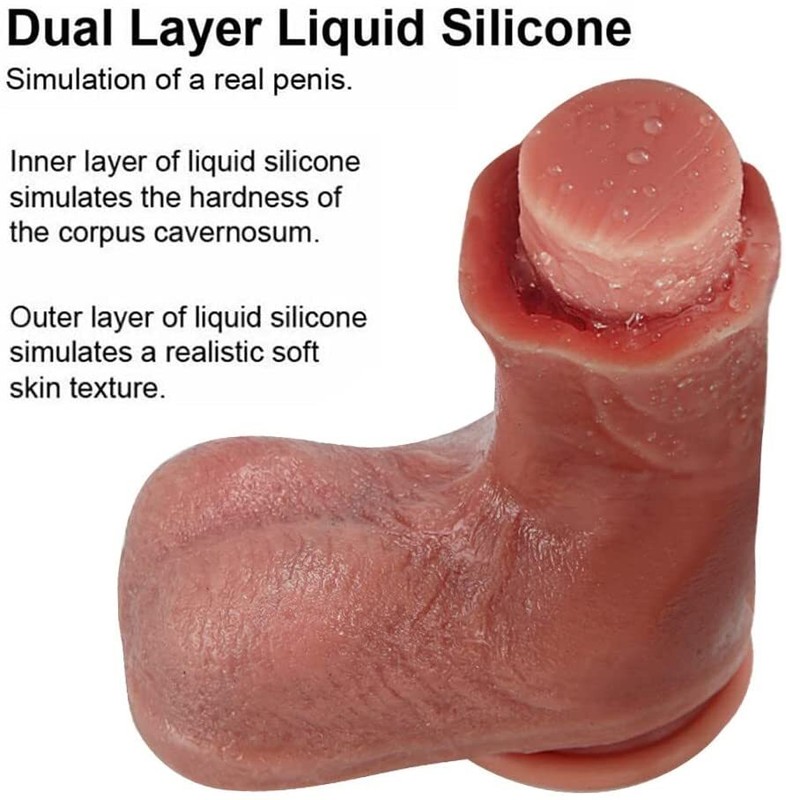 Dildo Penis G Spot Suction Cup Stimulation Soft Silicone Sex Toy Waterproof Anal gallery