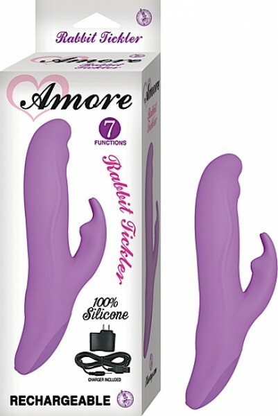 AMORE RABBIT TICKLER RECHARGEABLE VIBRATOR