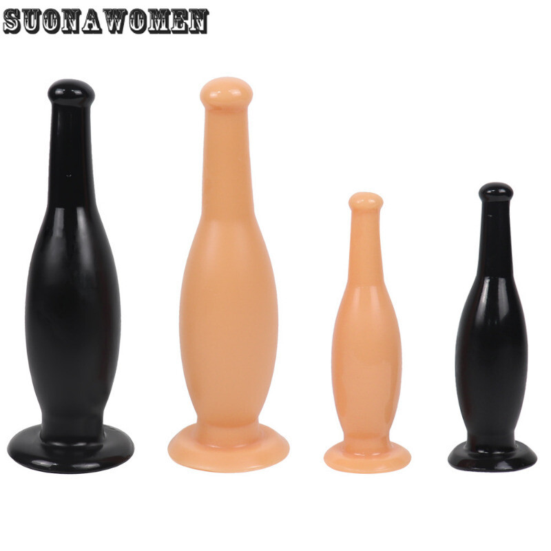 New Smooth Anal Butt Plug Imitation Wine Bottle Ass Massager Large Dildo Sex Toy gallery